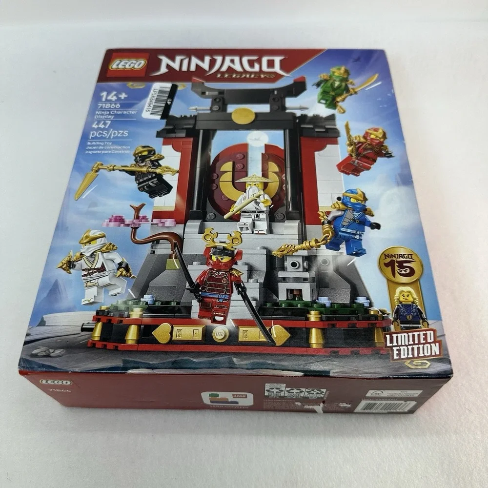LEGO NINJAGO 71866 Ninja Character Display 15th Anniversary 447 pcs NEW